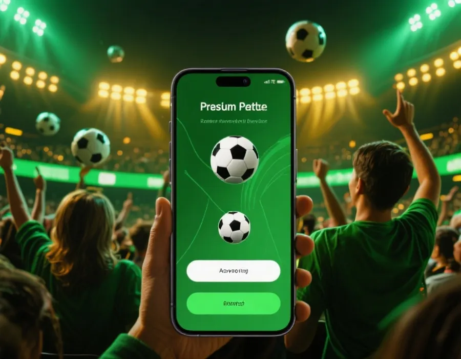 注册完成后进入赛事体验的视觉示意图