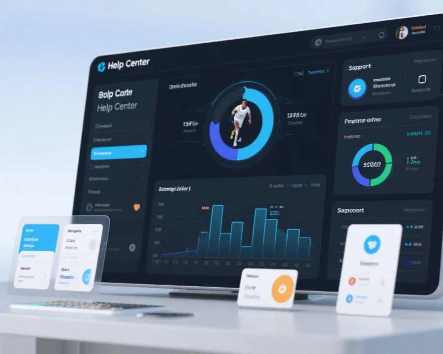 帮助中心界面示意图